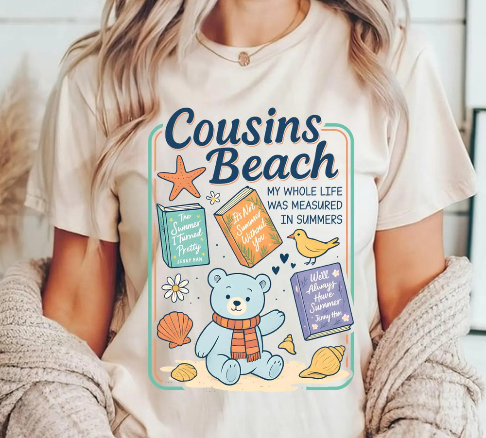 Summer I Turned Pretty Cousins Shirt, TSITP Cousins Beach Shirt Off White
